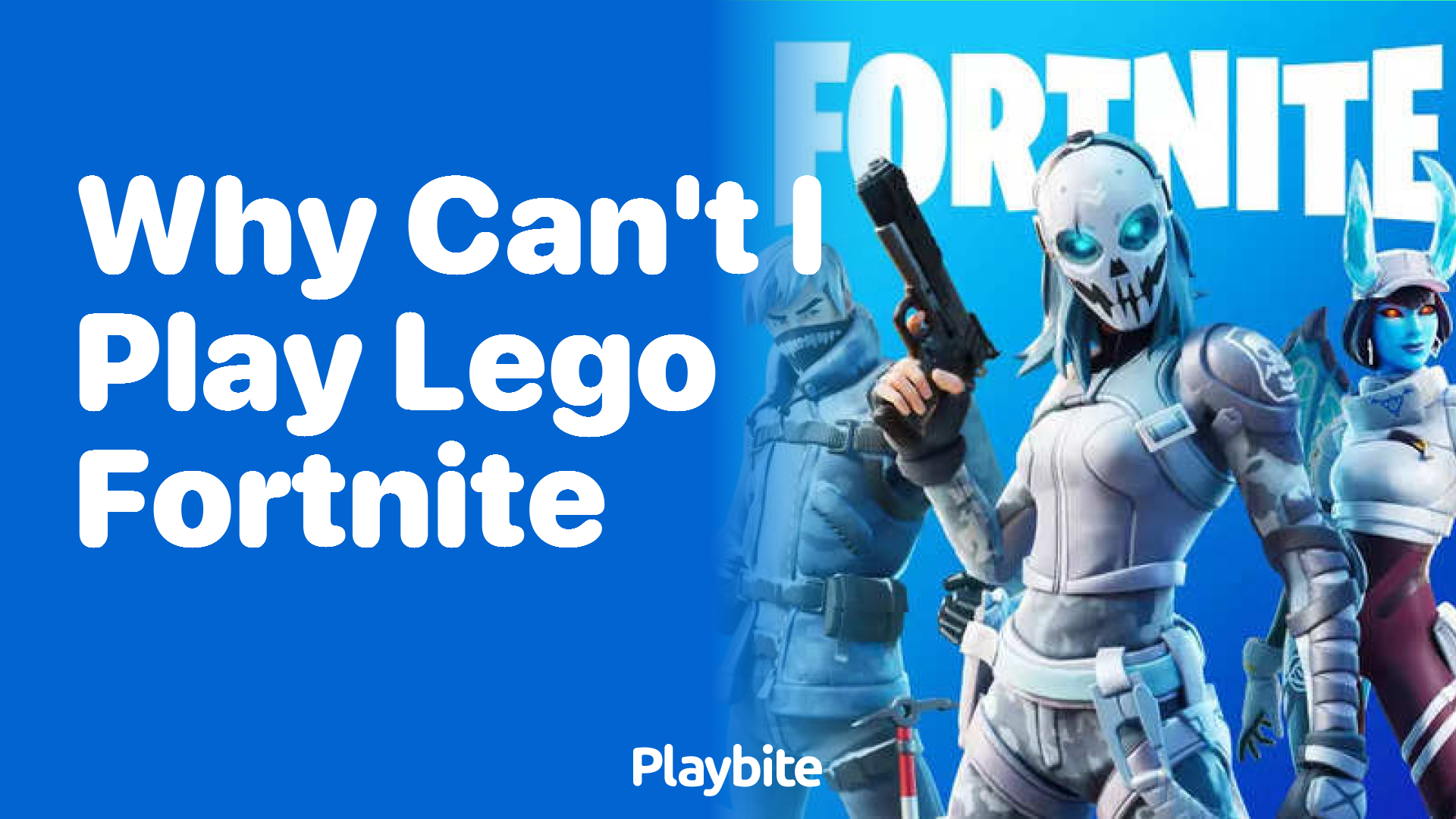 Why Can&#8217;t I Play LEGO Fortnite?