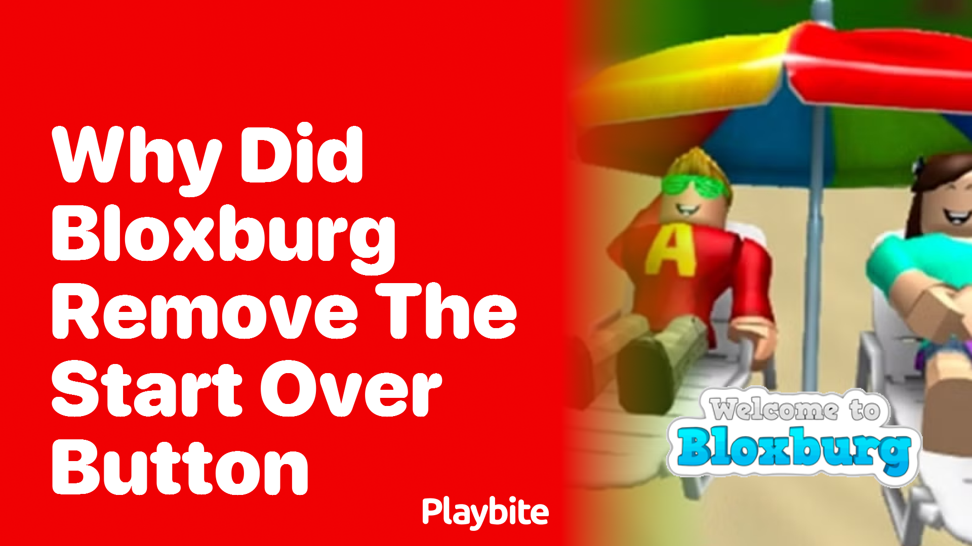 Why Did Bloxburg Remove the Start Over Button?