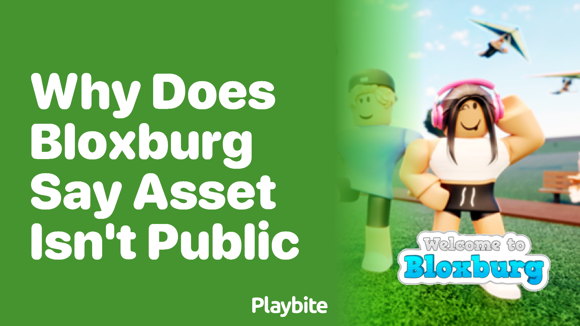 Why Does Bloxburg Say &#8216;Asset Isn&#8217;t Public&#8217;?