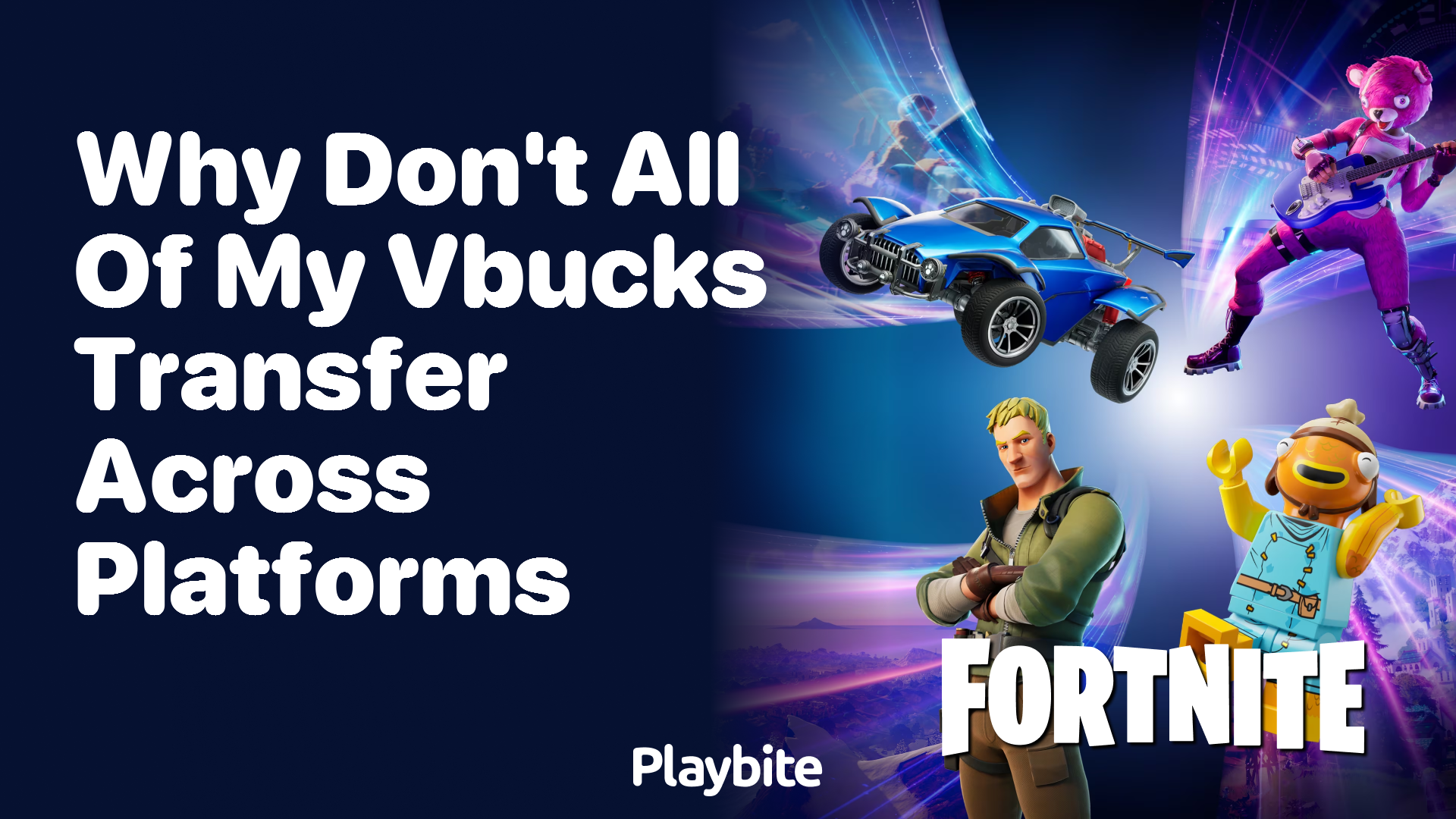 Why Don&#8217;t All of My V-Bucks Transfer Across Platforms?