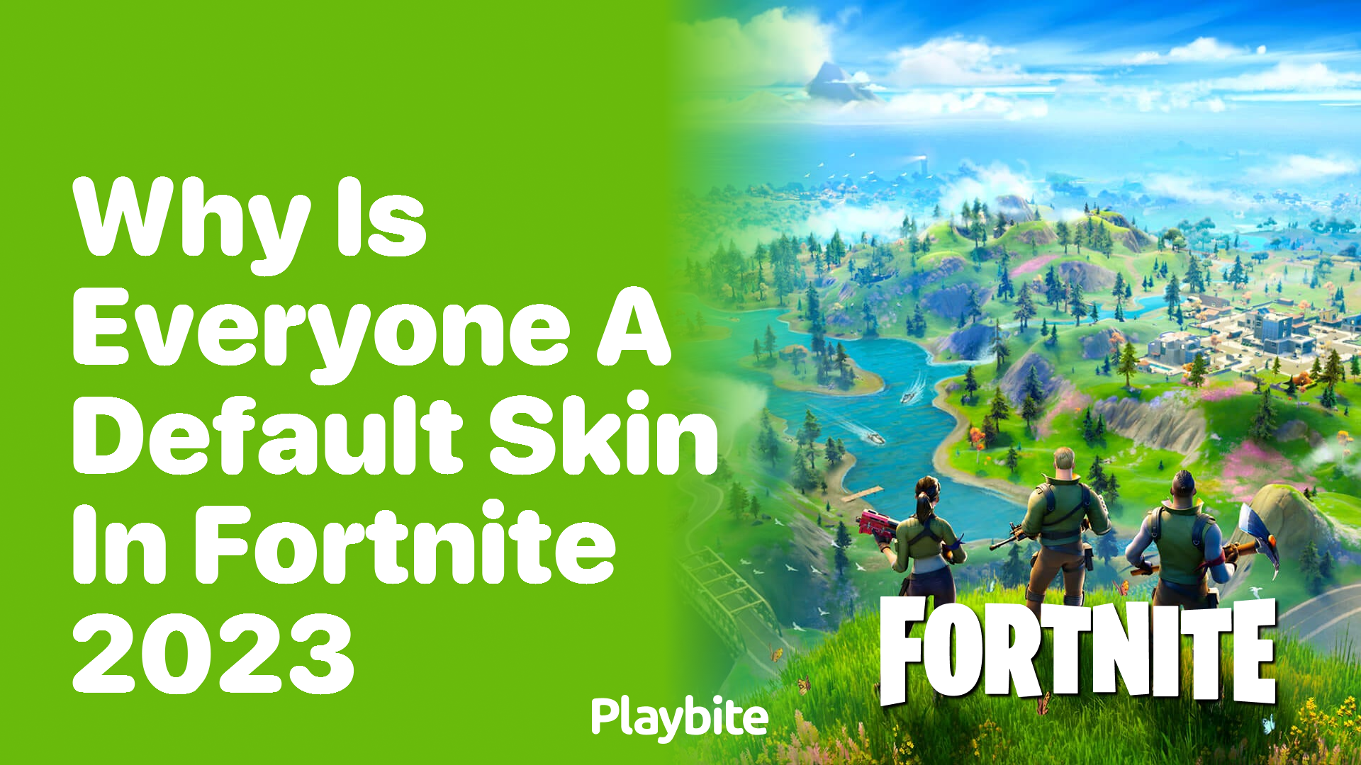 Why Is Everyone a Default Skin in Fortnite 2023? - Playbite