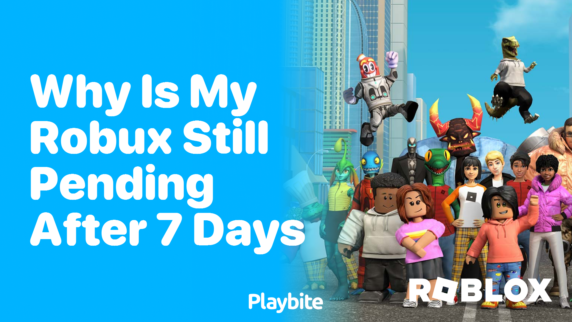 Why is My Robux Still Pending after 7 Days?