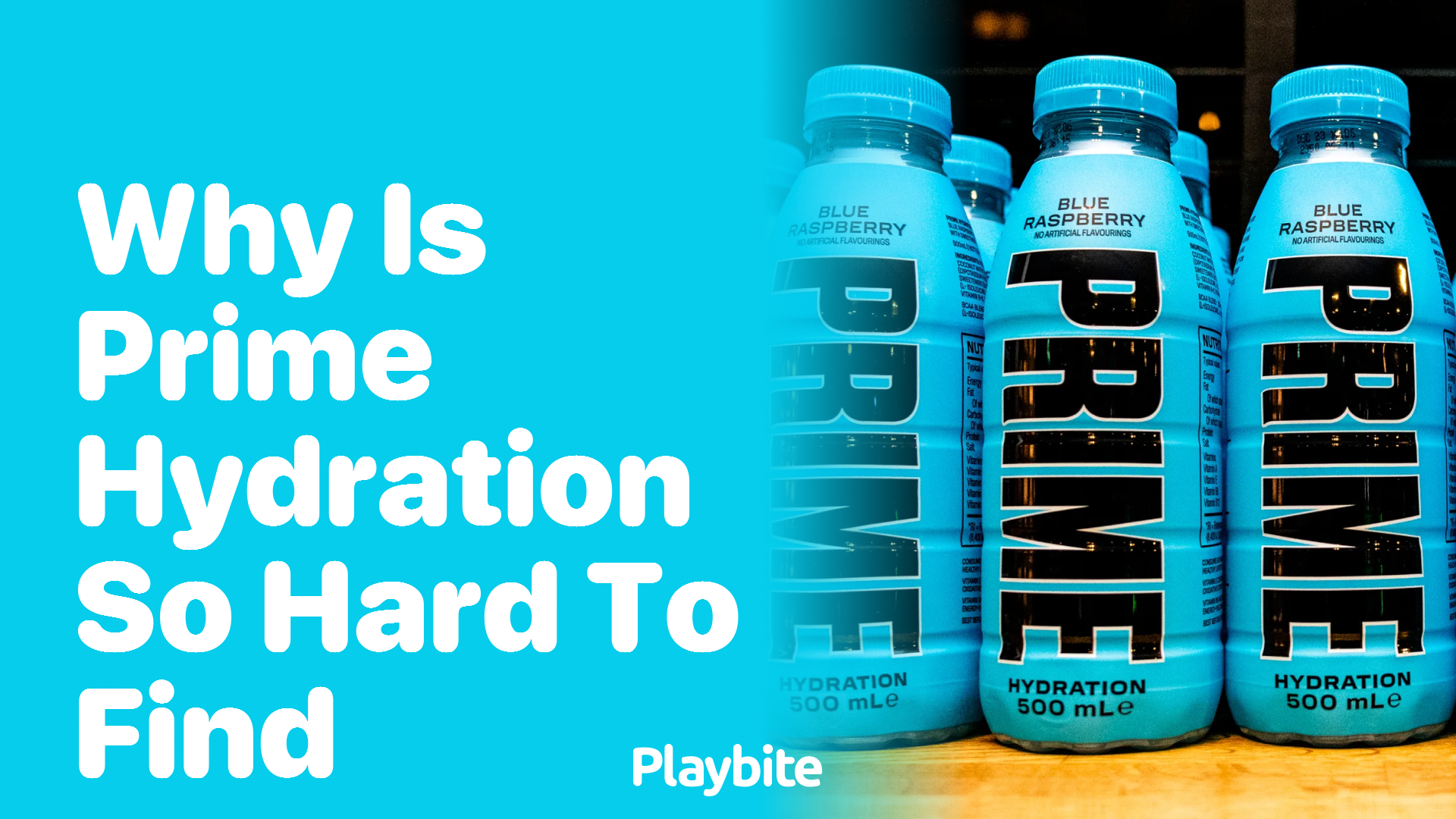 Why Is Prime Hydration So Hard to Find?