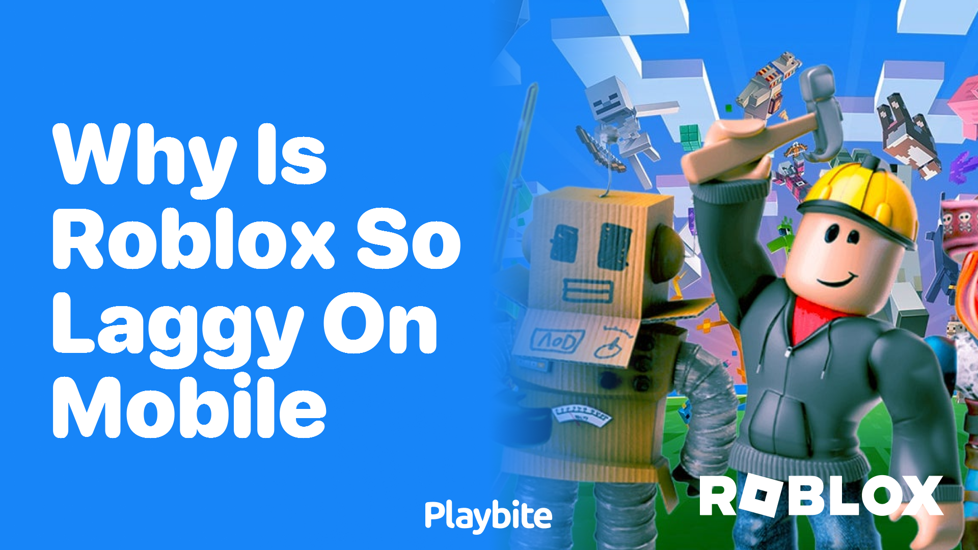 Why Is Roblox So Laggy On Mobile 
