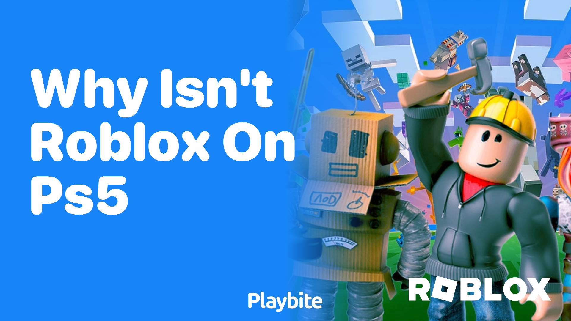 Why Isn&#8217;t Roblox on PS5?