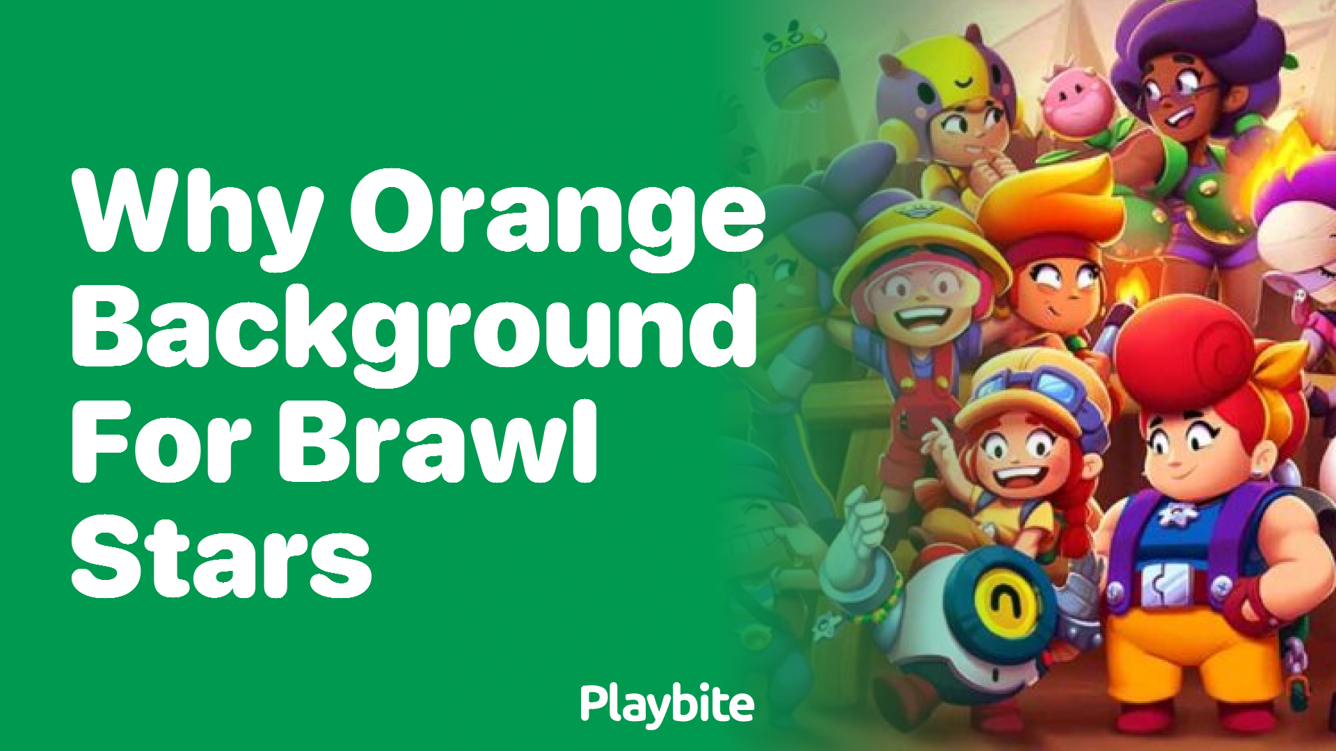 Why Does Brawl Stars Use an Orange Background?