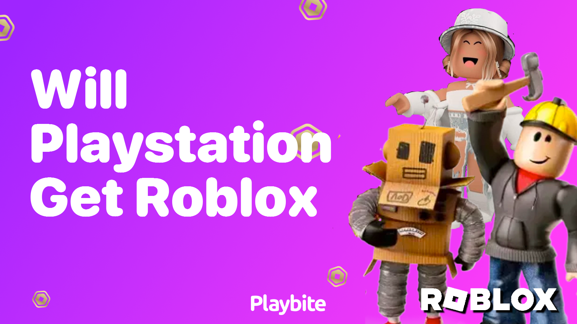 Will PlayStation Get Roblox? Unwrapping the Mystery - Playbite