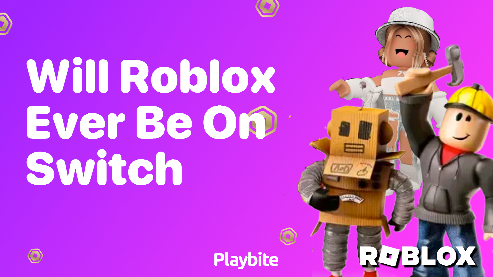 Will roblox ever be on the hot sale nintendo switch