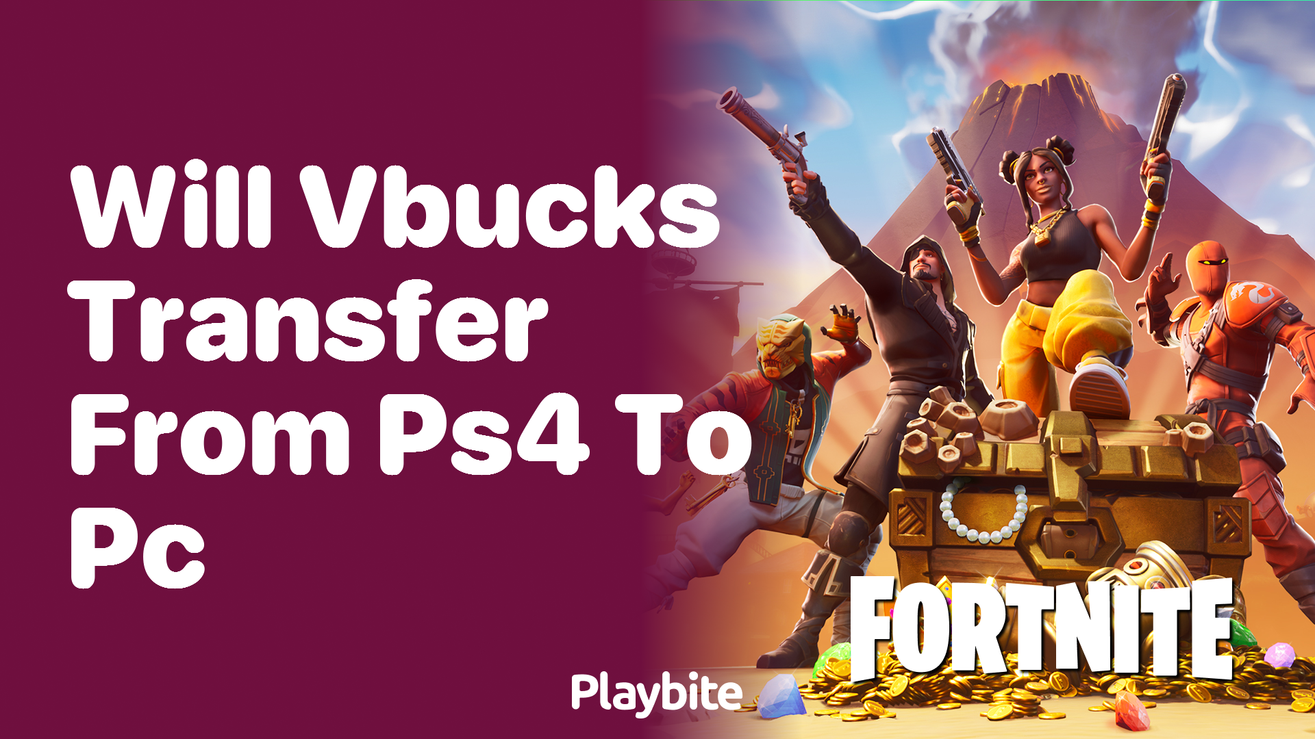 Will V-Bucks Transfer from PS4 to PC?