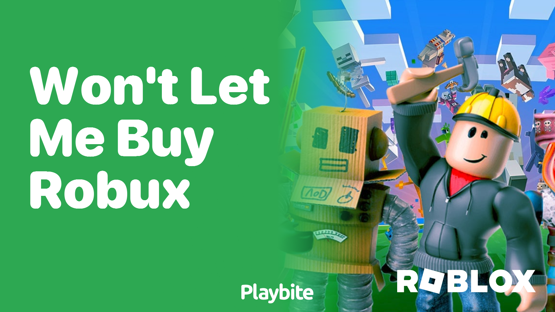 Why won&#8217;t Roblox let me buy Robux?