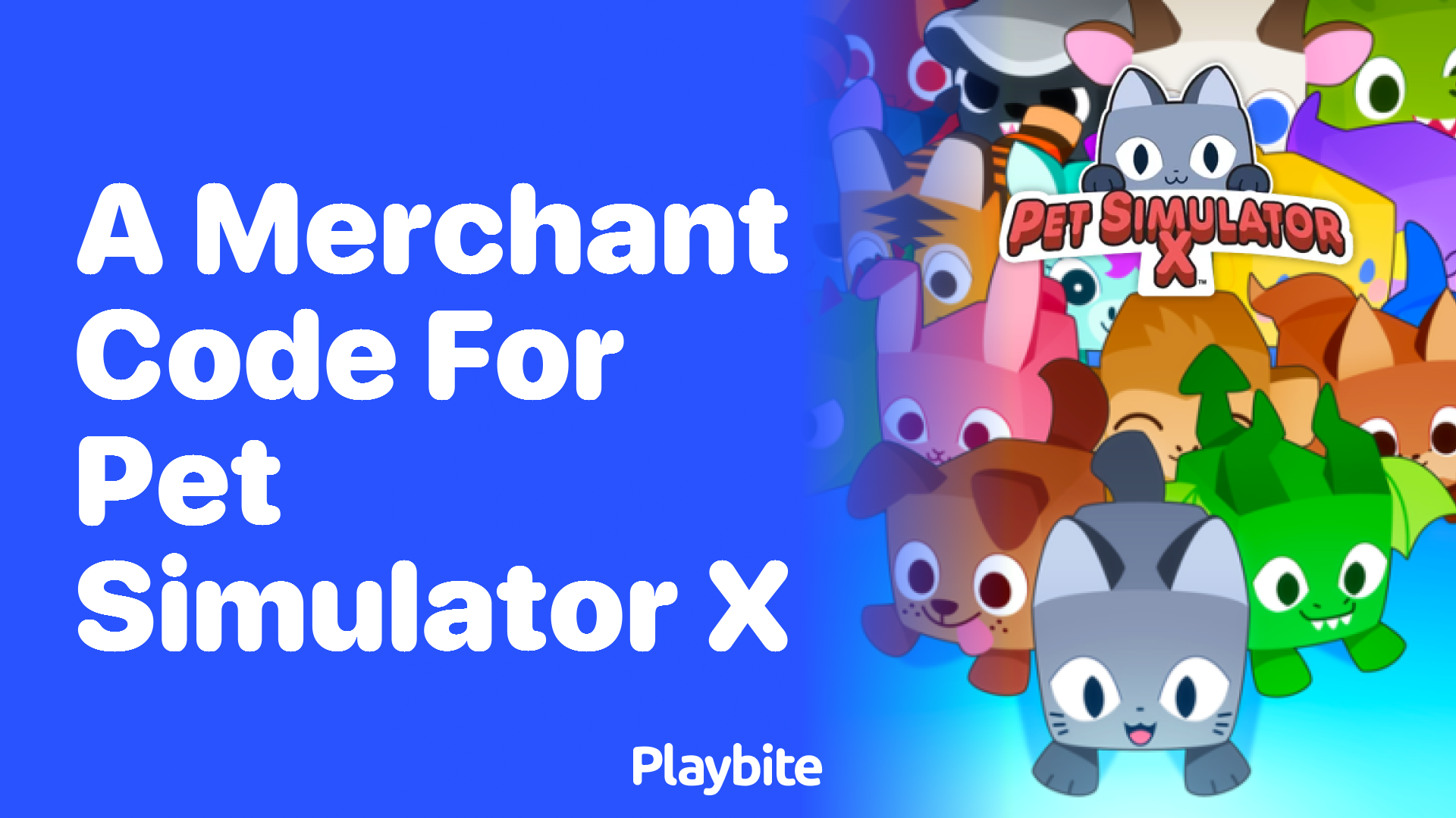 What is a Merchant Code for Pet Simulator X?