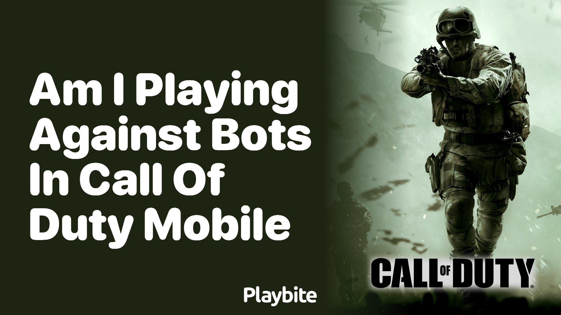 Am I Playing Against Bots in Call of Duty Mobile?