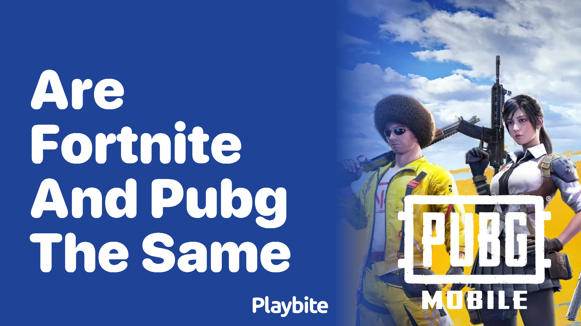 Are Fortnite and PUBG the Same? Unpacking the Truth