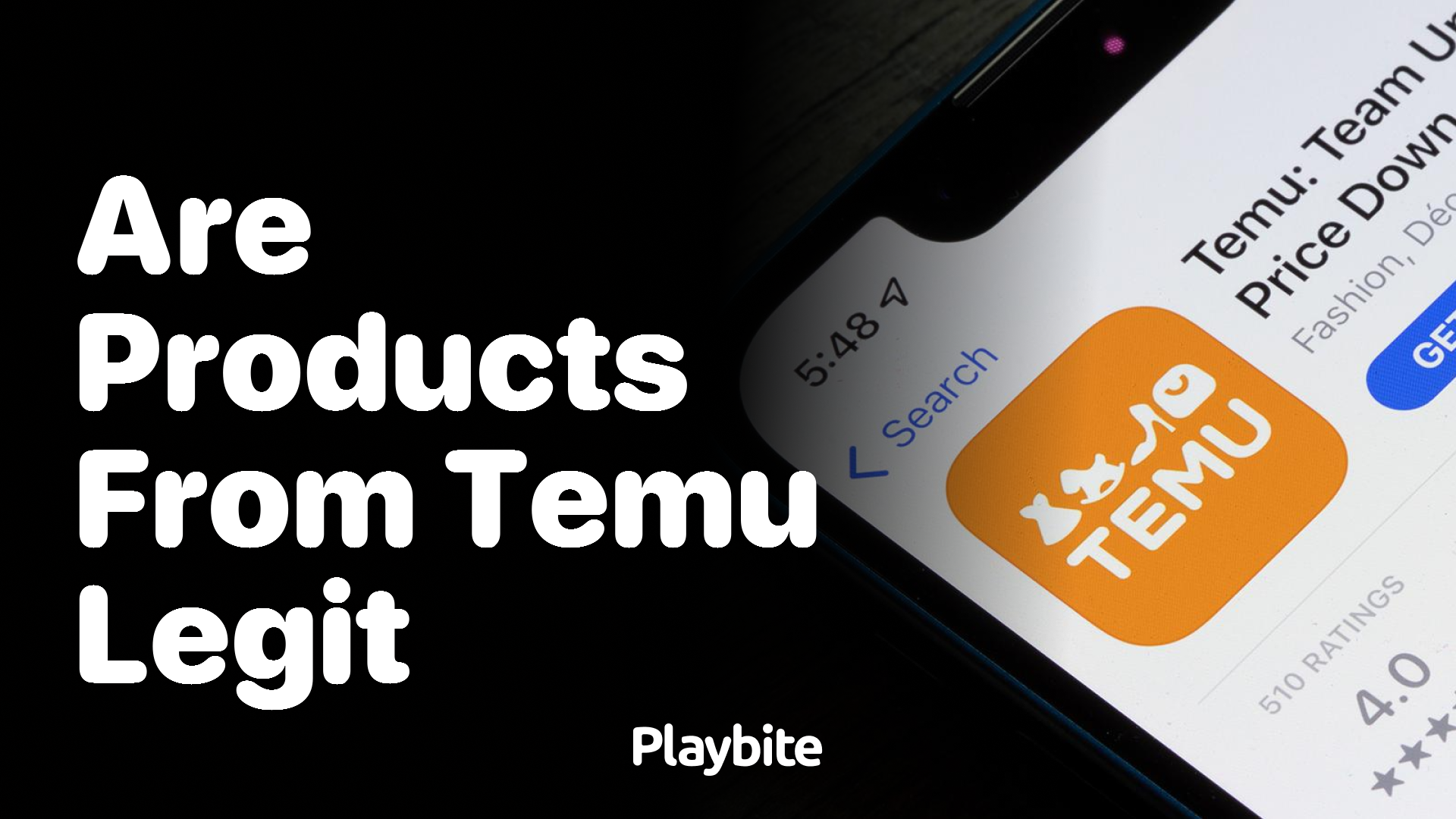 Are Products from Temu Legit?