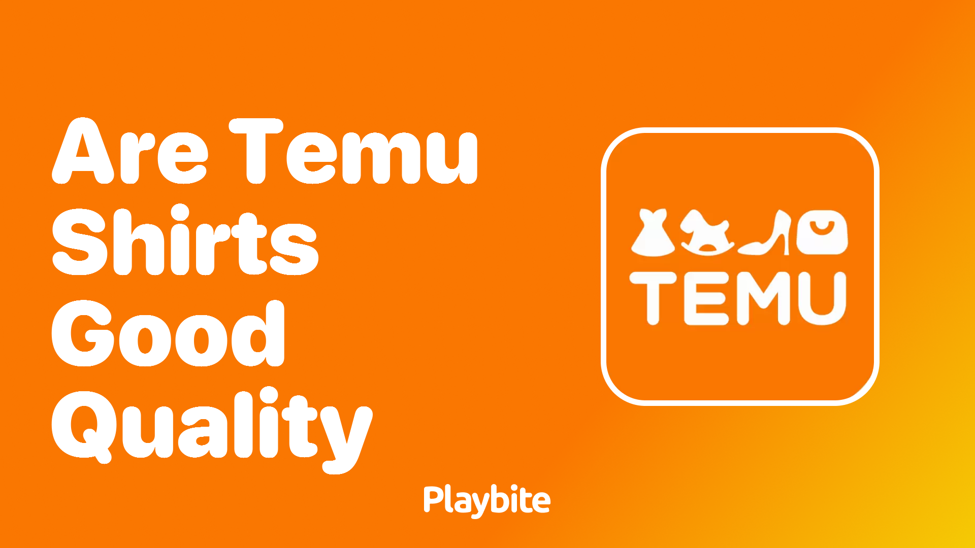 Are Temu Shirts Good Quality? Let's Find Out! - Playbite