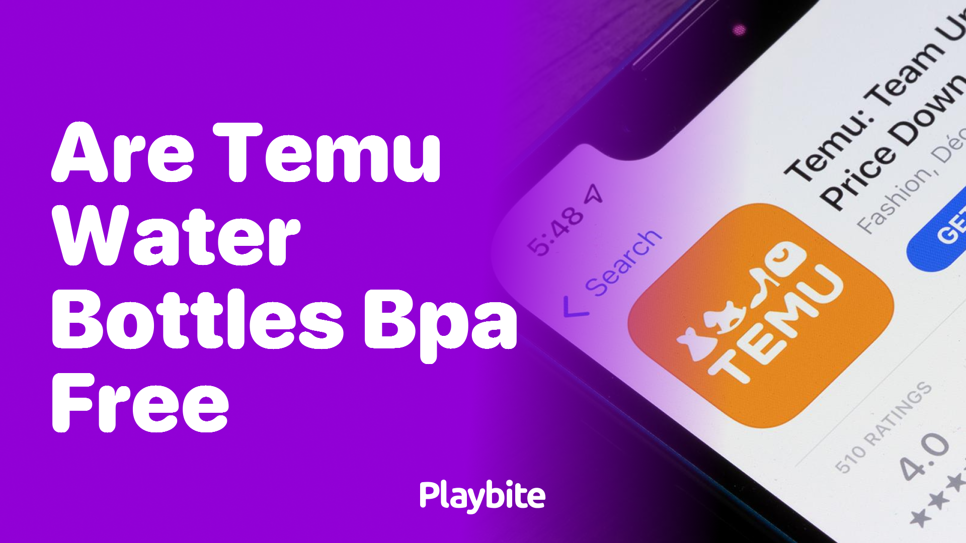 Are Temu Water Bottles BPA-Free? Let&#8217;s Find Out!