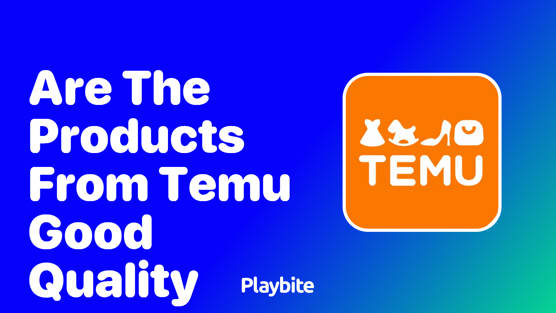 Are the Products from Temu Good Quality? Let&#8217;s Find Out!