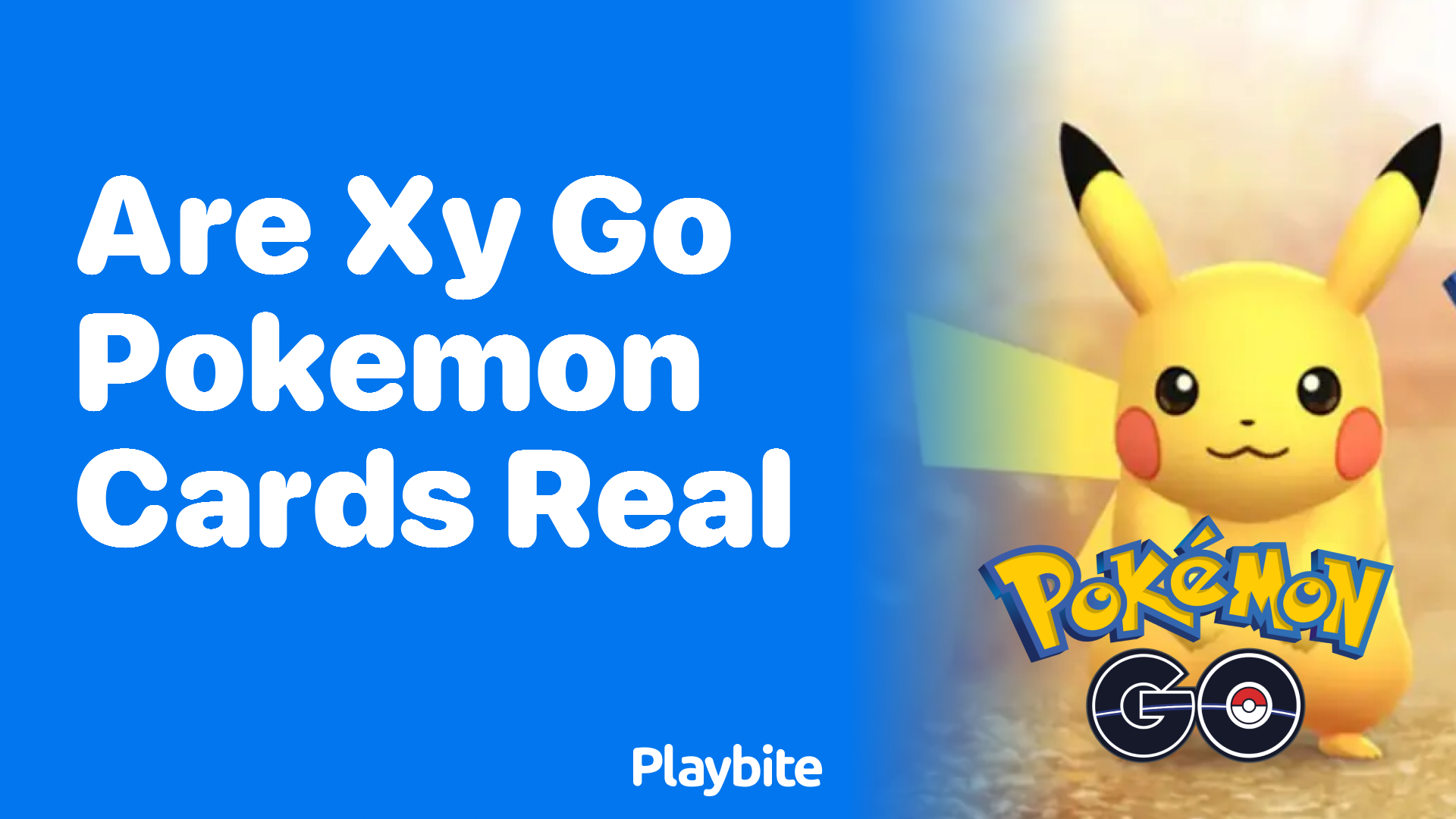 Are XY Go Pokemon Cards Real Playbite