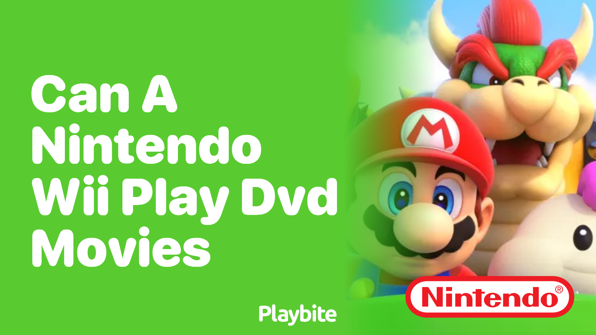 Can a Nintendo Wii Play DVD Movies Let s Find Out Playbite