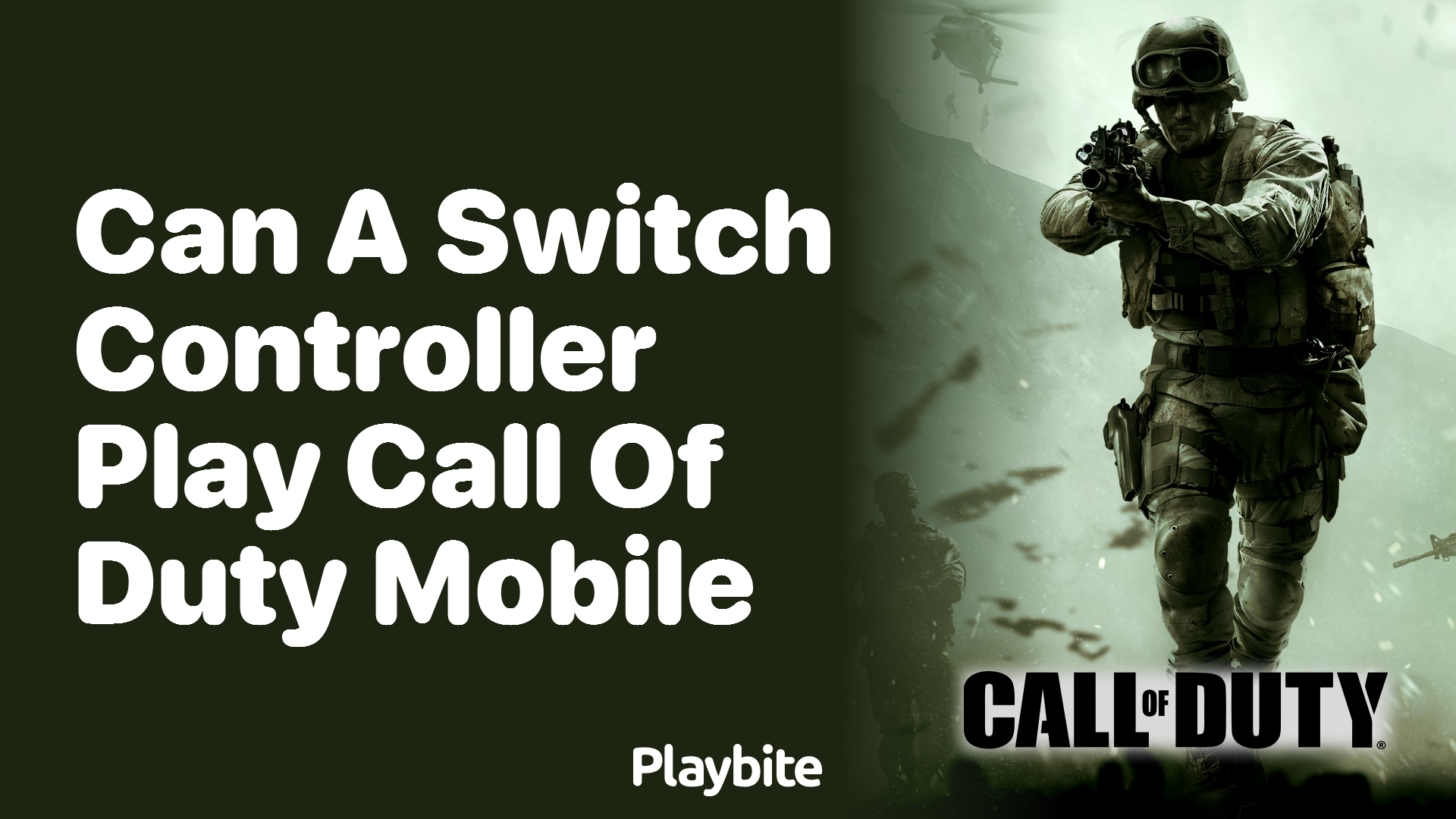 Can a Switch Controller Play Call of Duty Mobile?