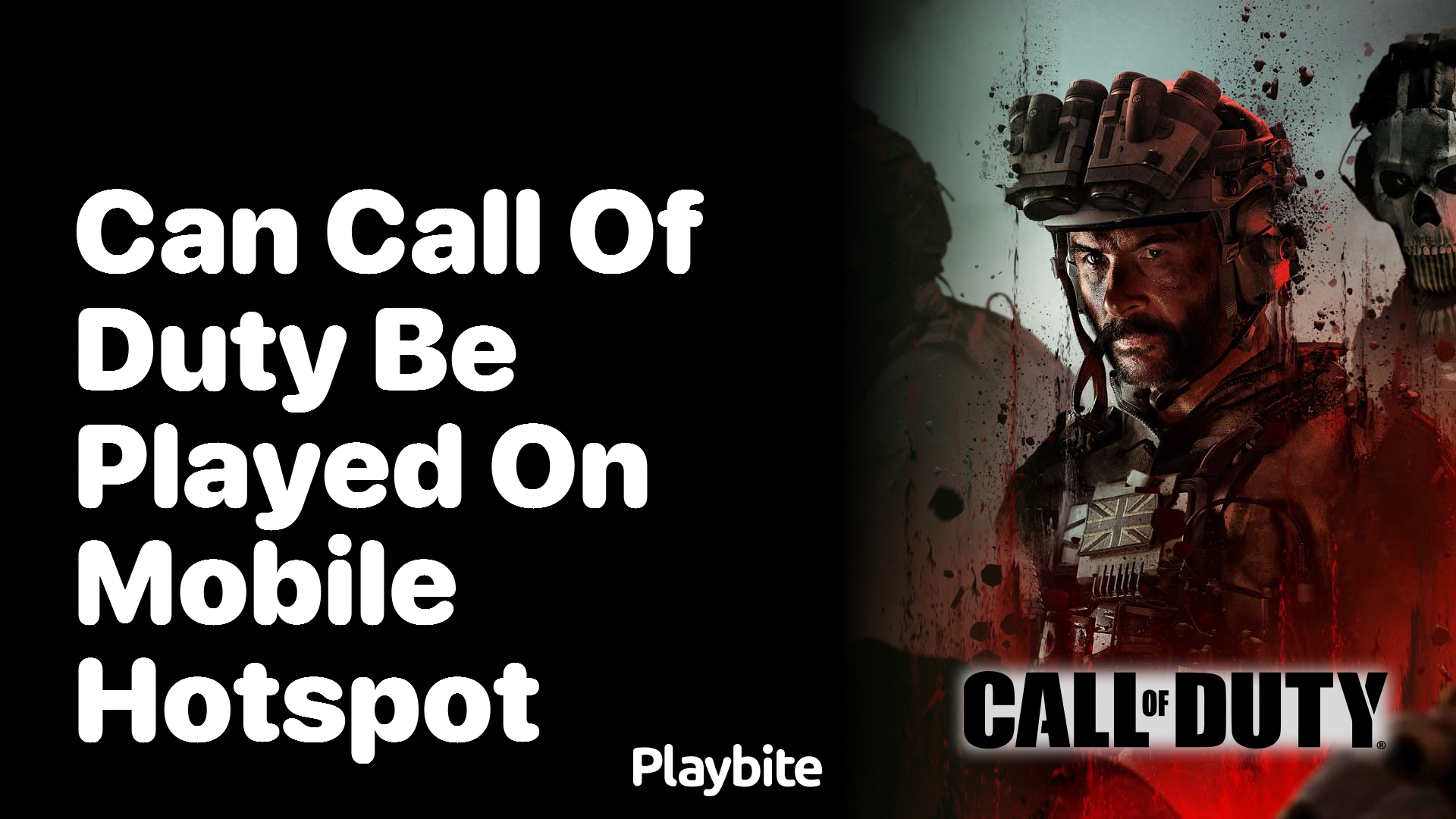 Can Call of Duty Be Played on a Mobile Hotspot?