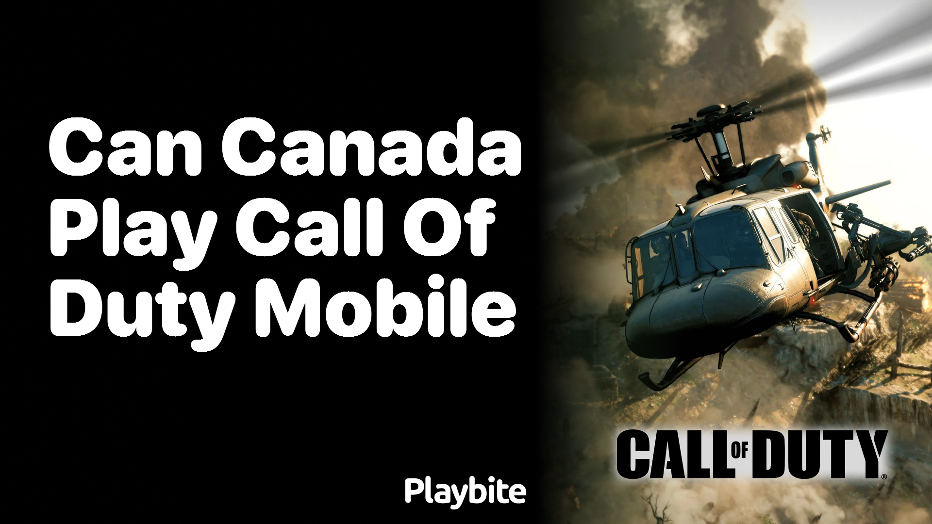 Can Canada Play Call of Duty Mobile?