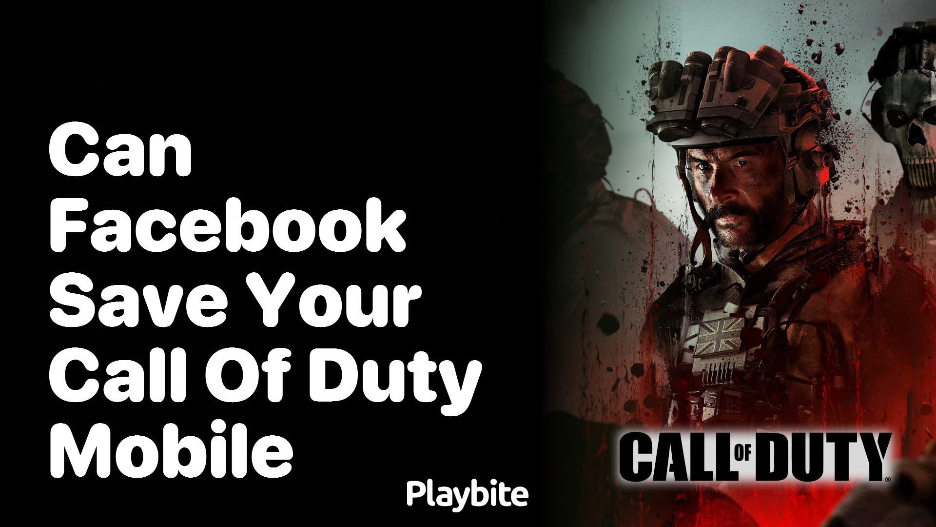 Can Facebook Save Your Call of Duty Mobile Progress?