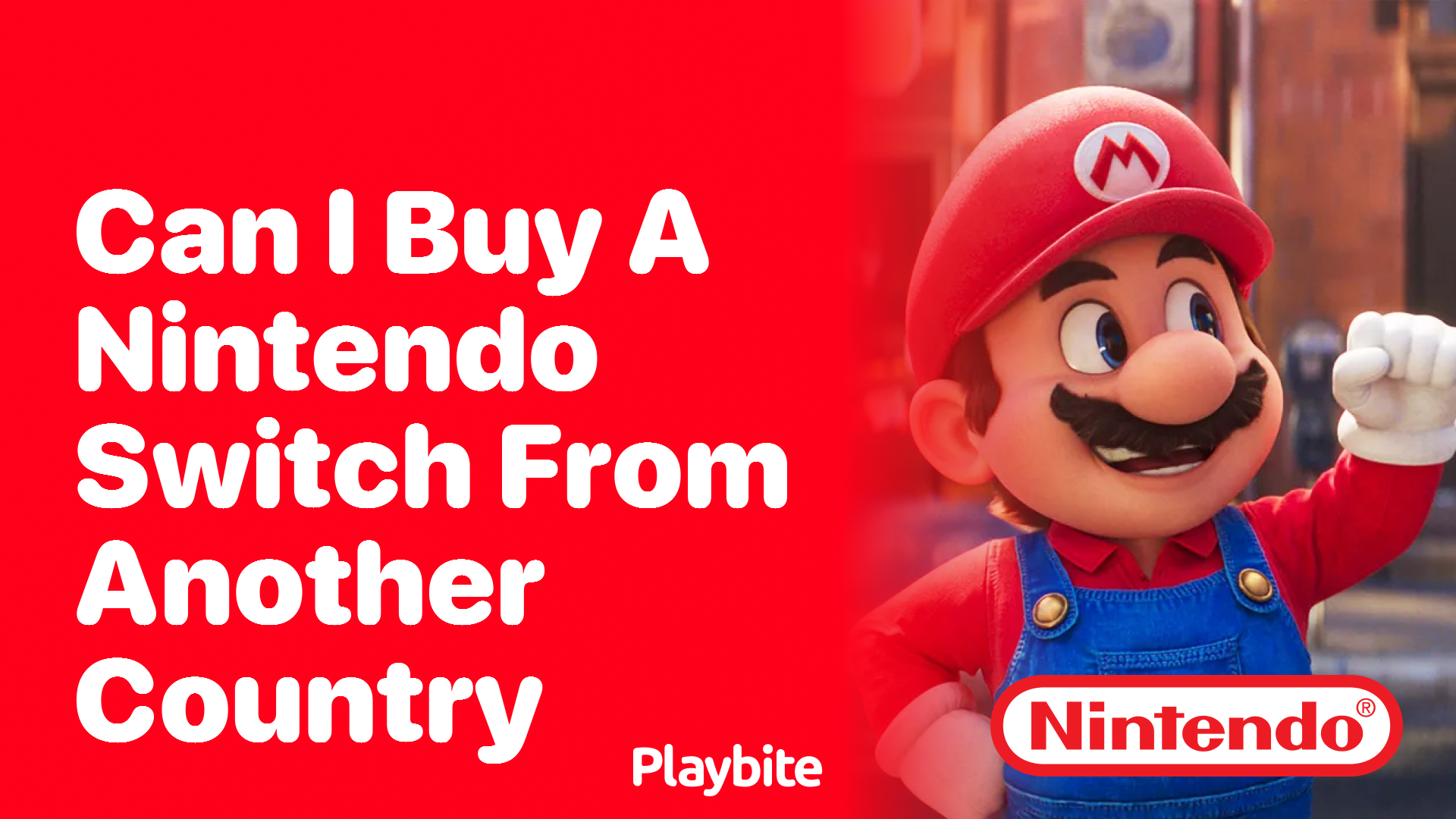 Can i buy a nintendo switch game from another on sale country