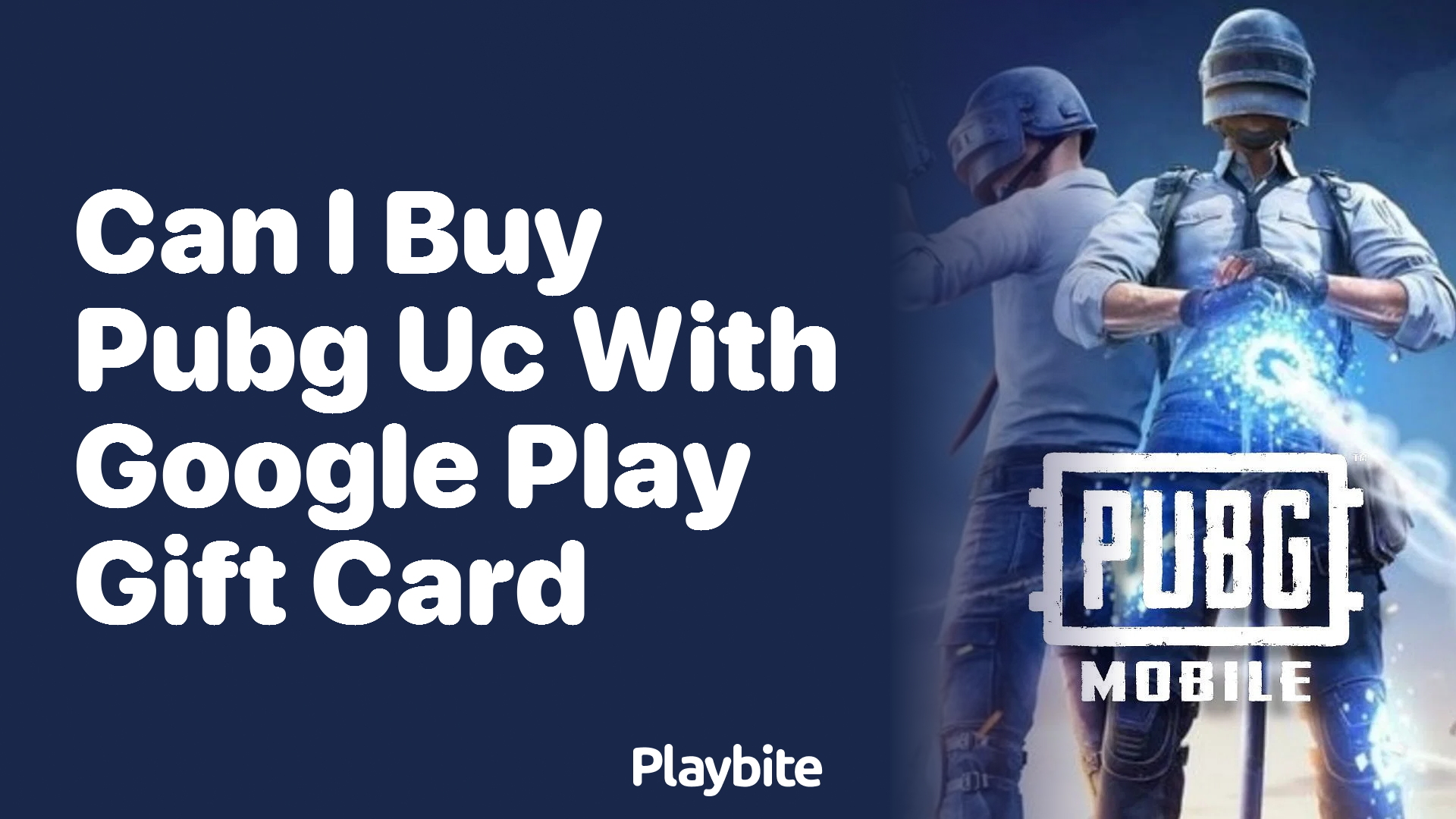 Can You Buy PUBG UC with a Google Play Gift Card?