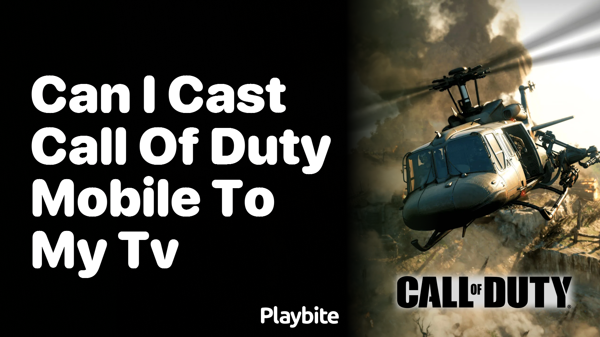 Can I Cast Call of Duty Mobile to My TV?