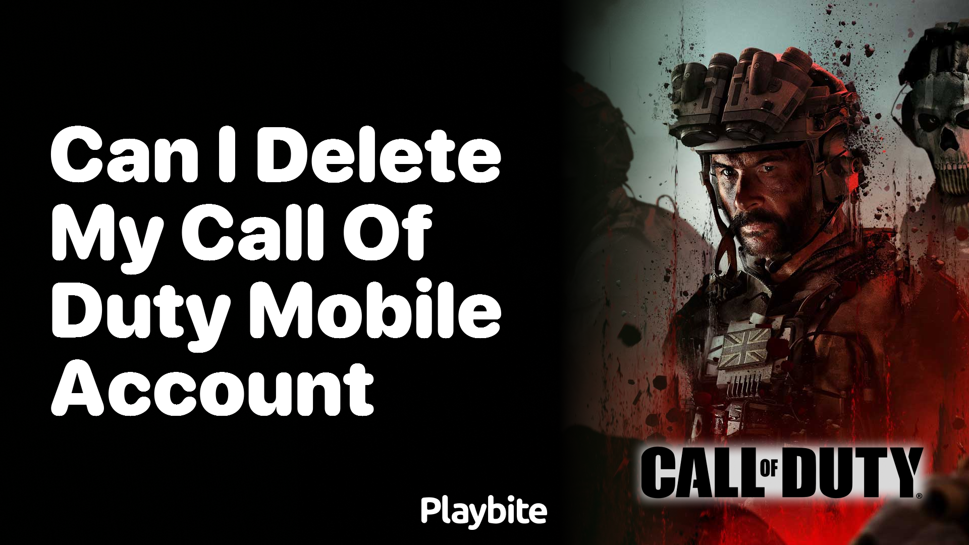 Can I Delete My Call of Duty Mobile Account?