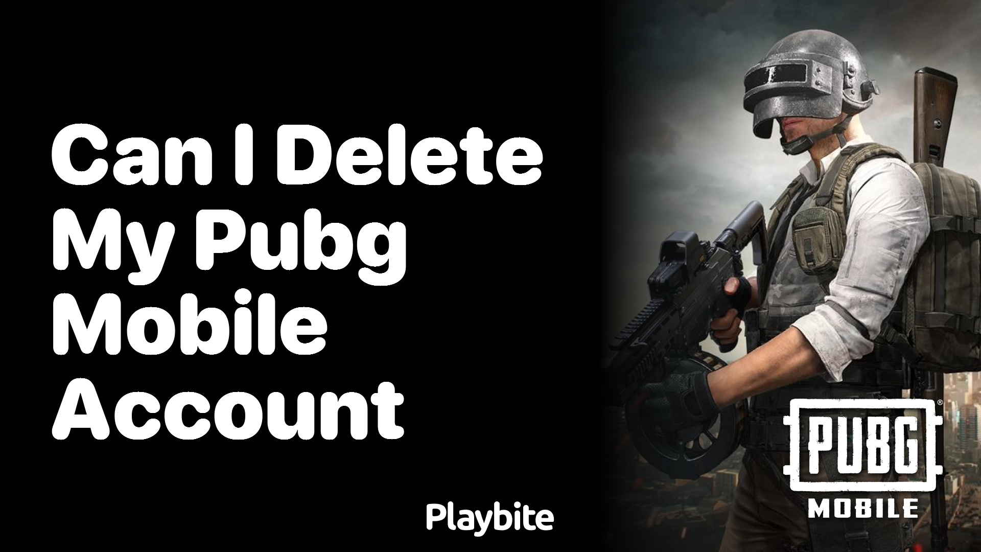 Can I Delete My PUBG Mobile Account? Here&#8217;s What You Need to Know