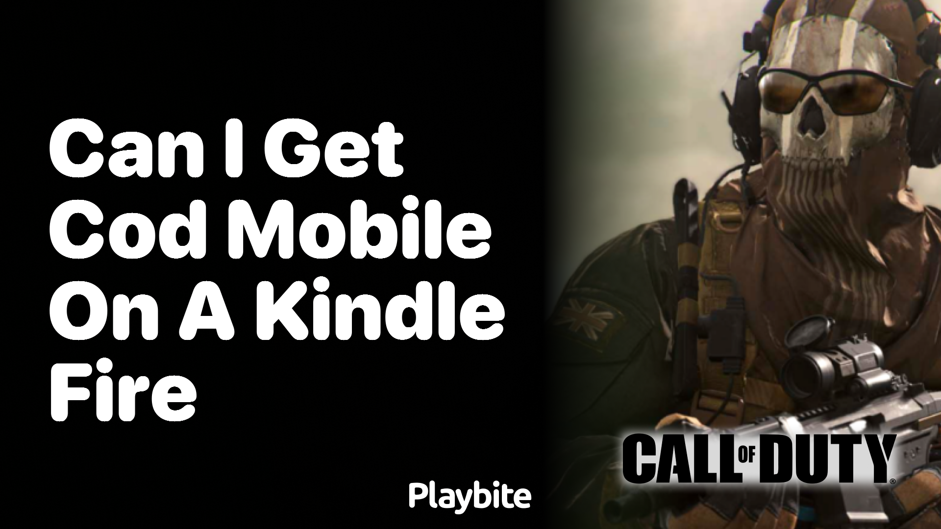 Can I Get COD Mobile on a Kindle Fire? - Playbite