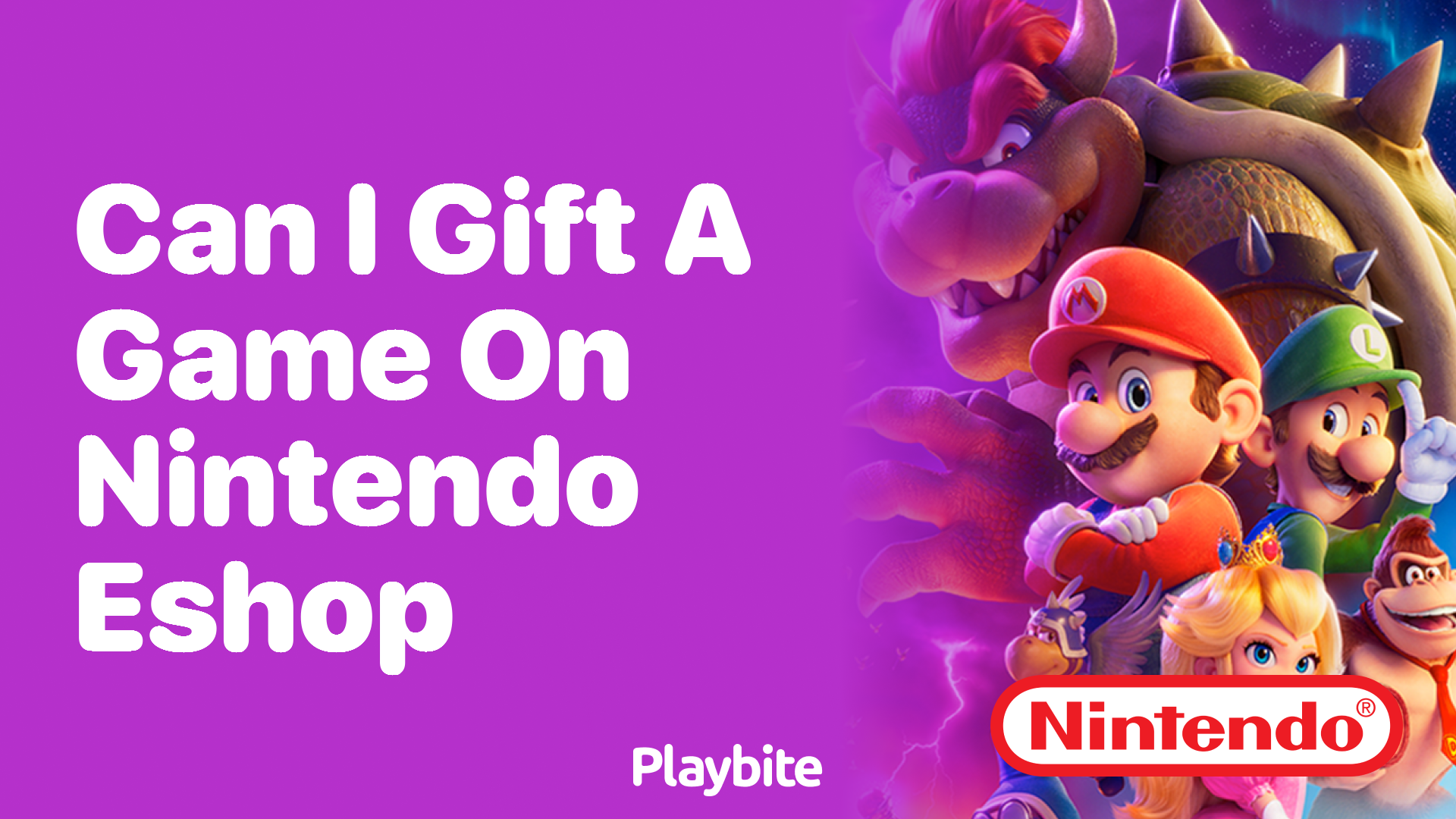 Can I Gift a Game on Nintendo eShop?