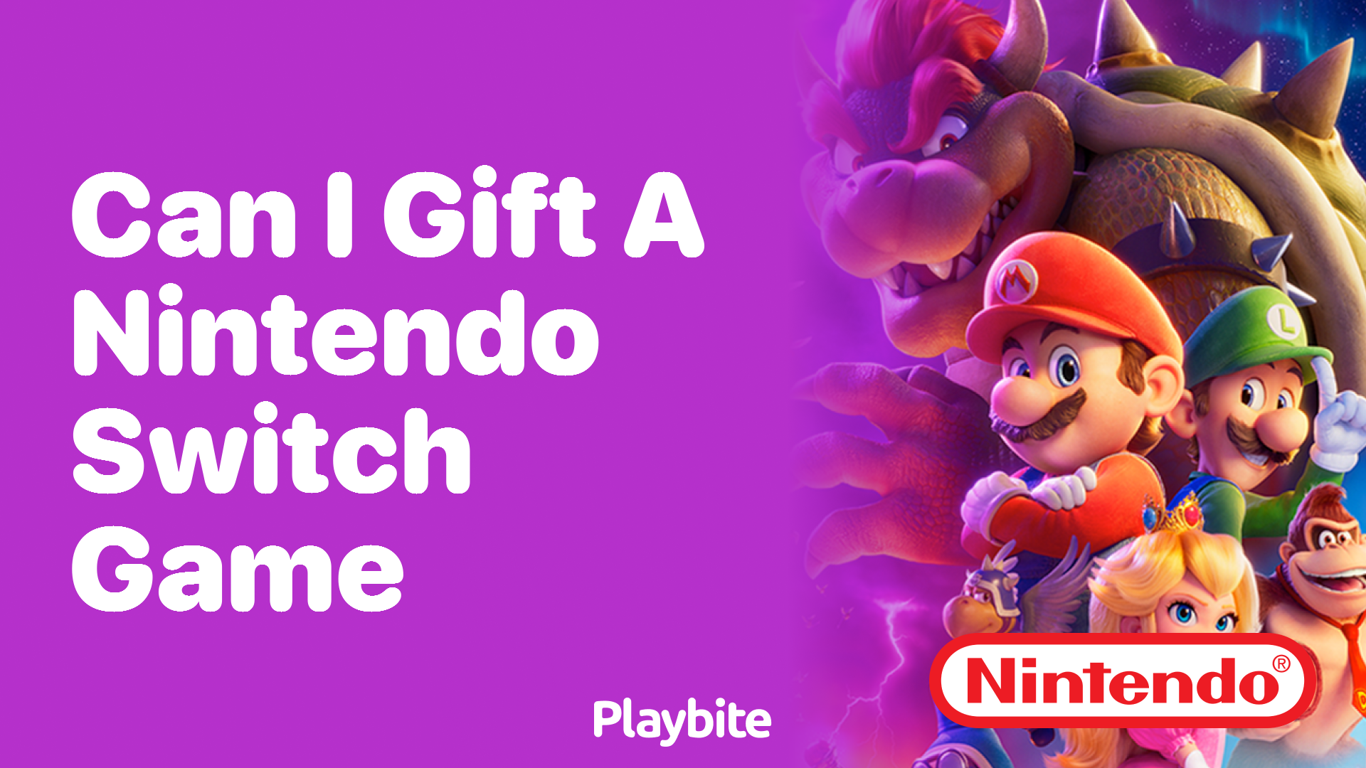 Gifting a shop nintendo switch game