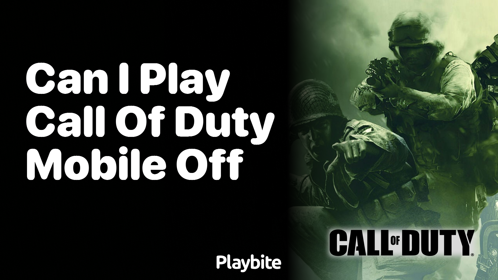 Can You Play Call of Duty Mobile Offline?