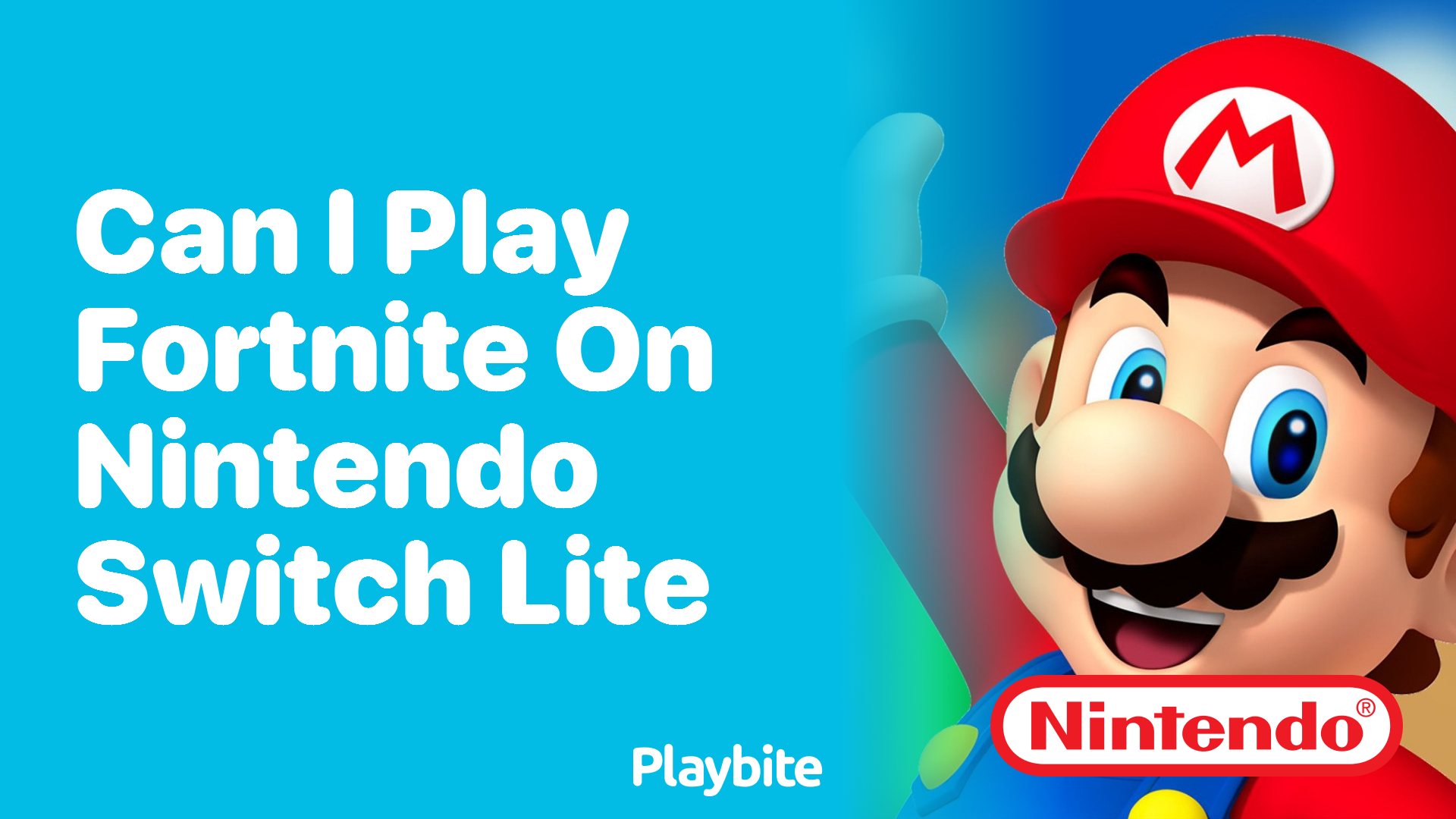 Can I Play Fortnite on Nintendo Switch Lite?