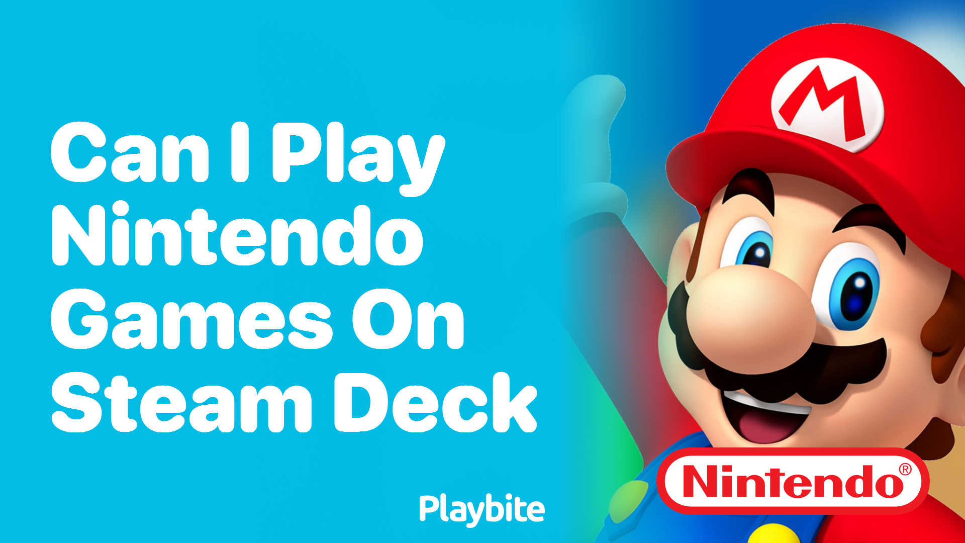 Can I Play Nintendo Games on Steam Deck? - Playbite