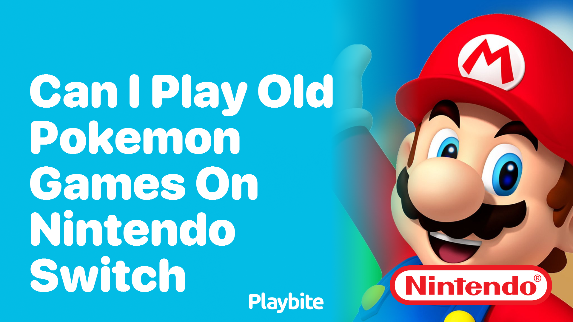 Can I Play Old Pokémon Games on Nintendo Switch? - Playbite