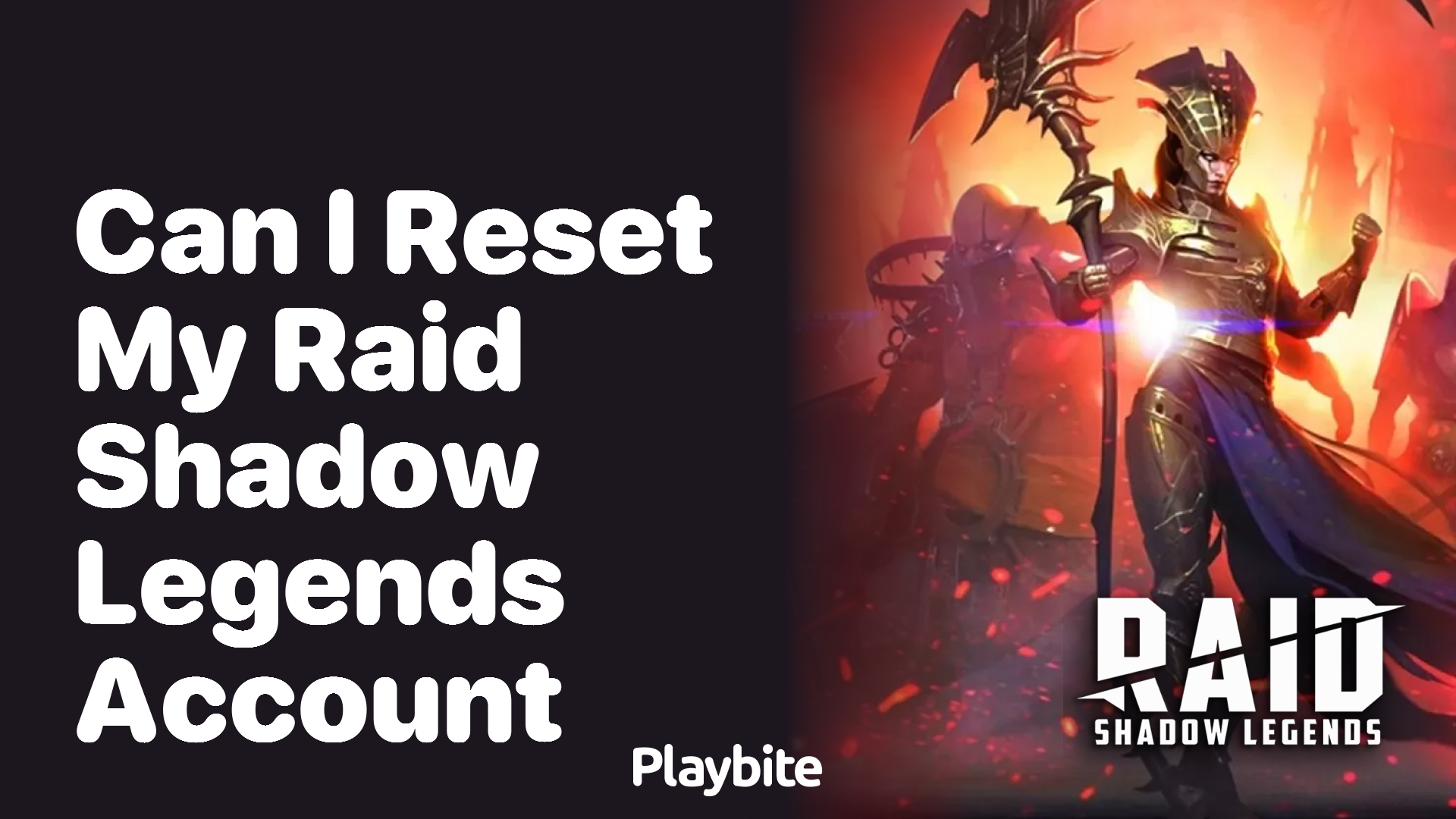 Can I Reset My Raid Shadow Legends Account? Find Out Here!