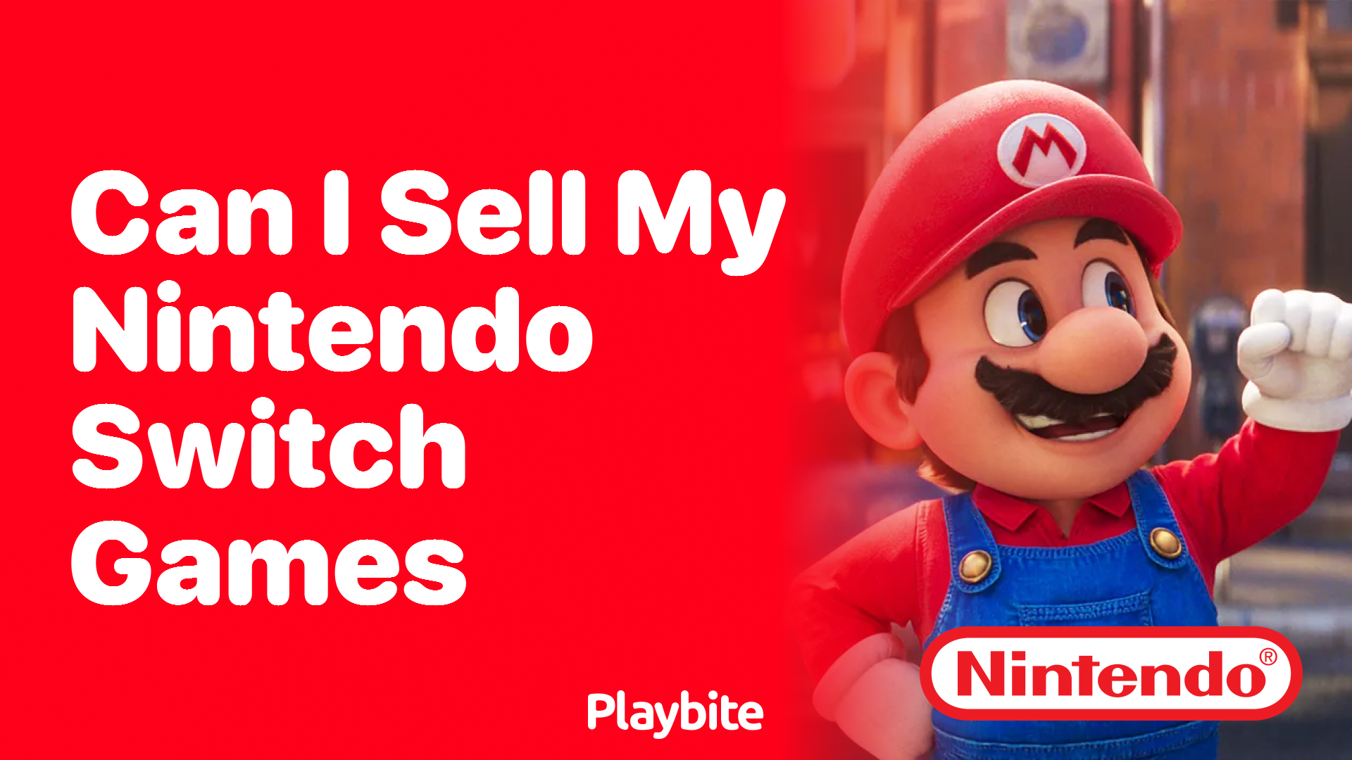 Sell on sale my nintendo