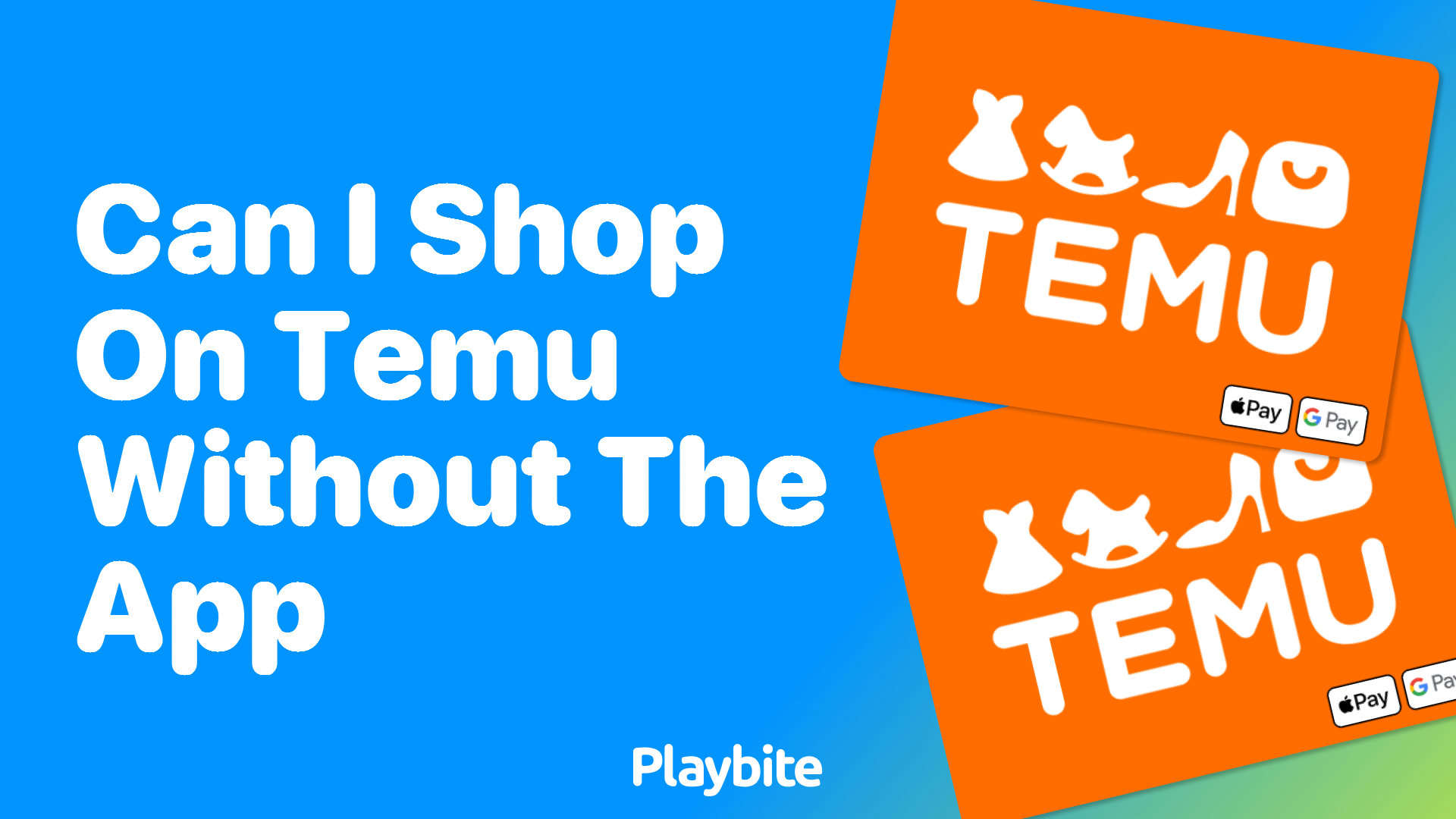 Can you shop on Temu without the app?