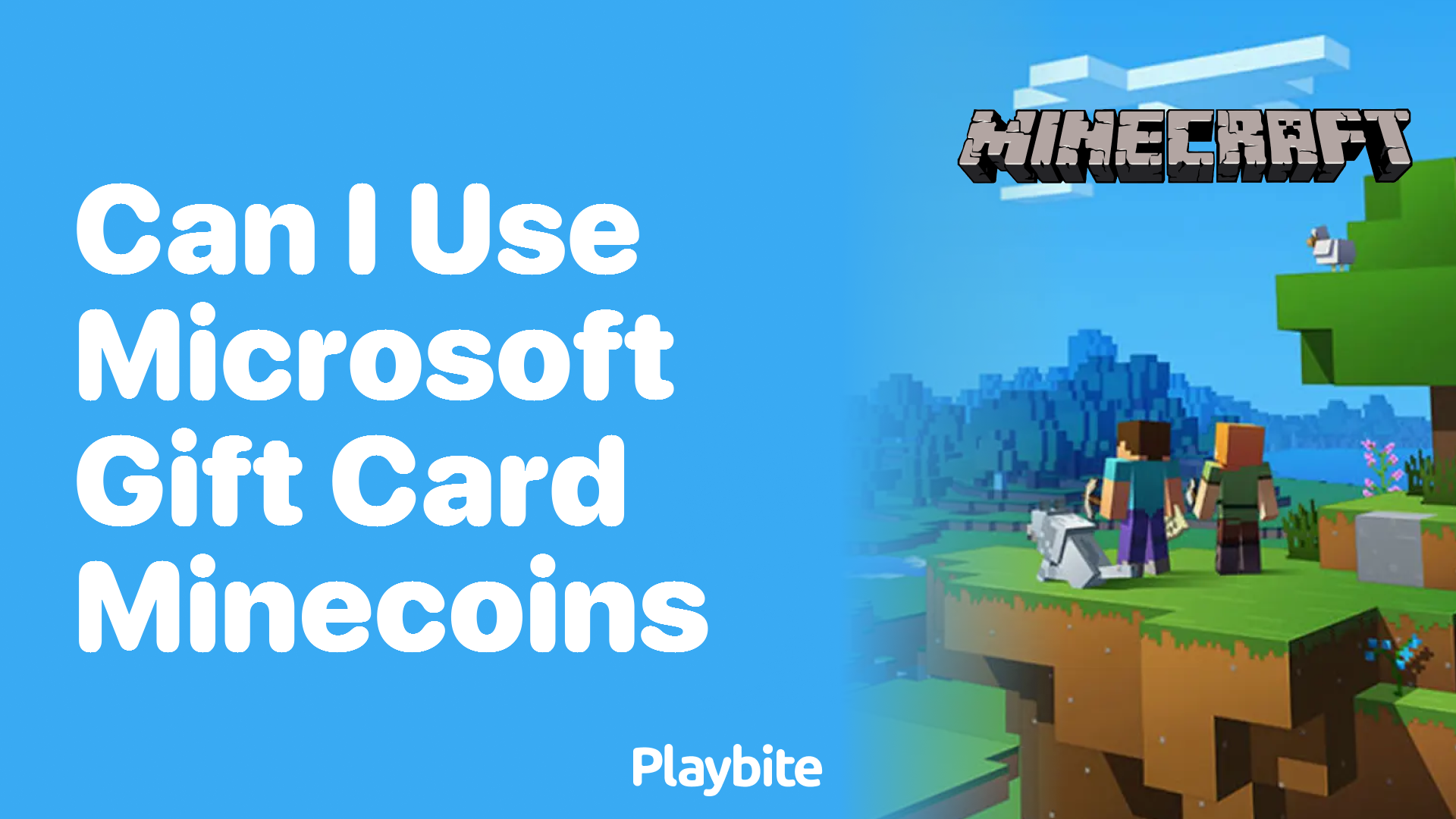 Can you buy minecraft with a microsoft gift deals card