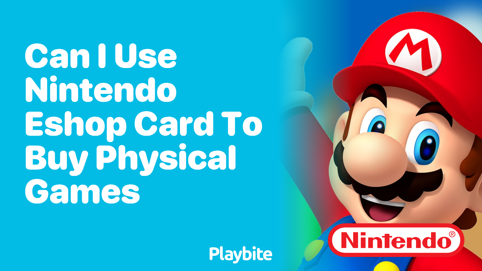 Can I Use Nintendo eShop Card to Buy Physical Games?