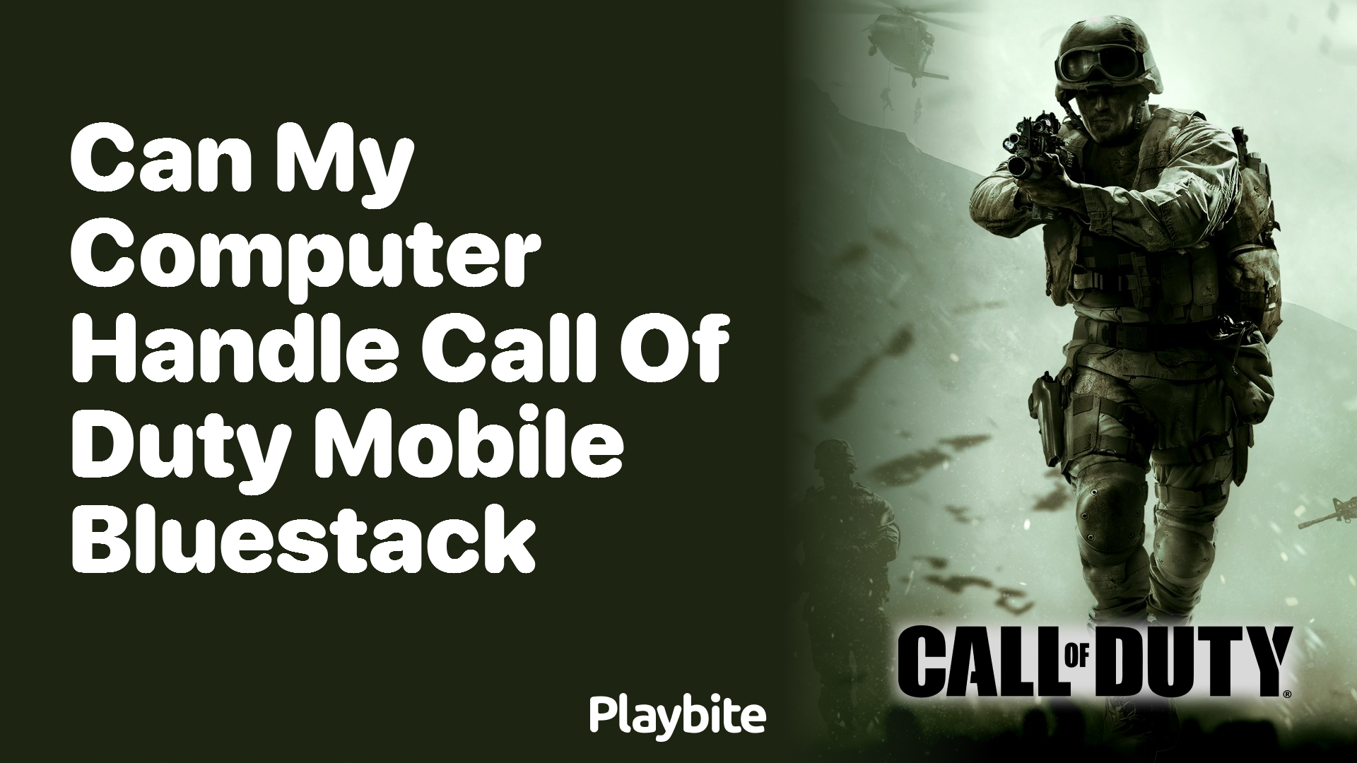 Can Your Computer Handle Call of Duty Mobile on BlueStacks?