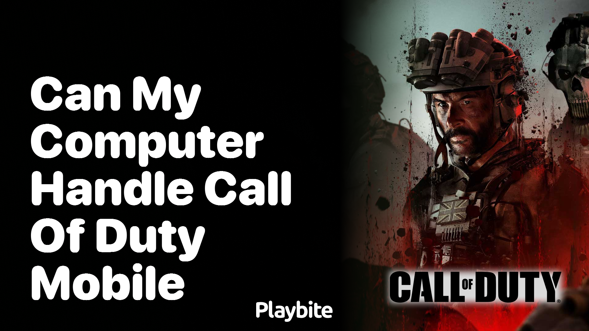 Can My Computer Handle Call of Duty Mobile?