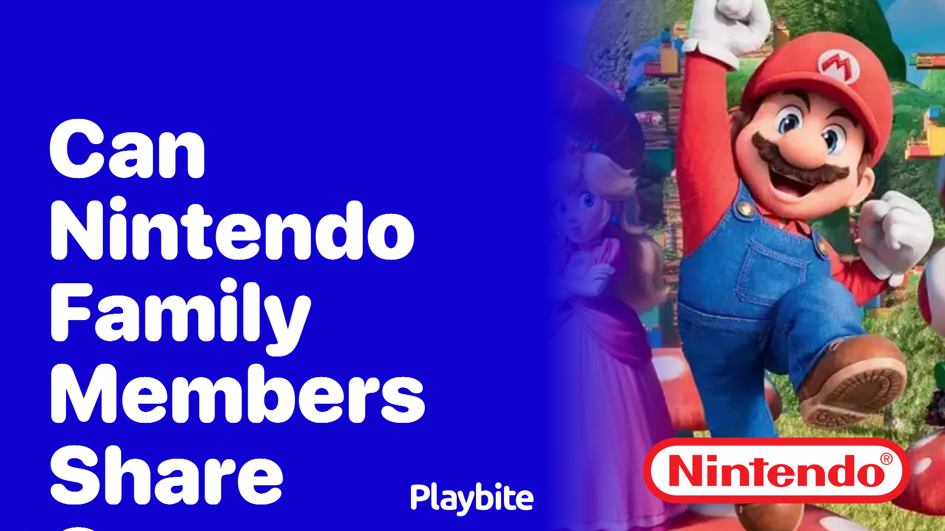 Nintendo family sale game sharing