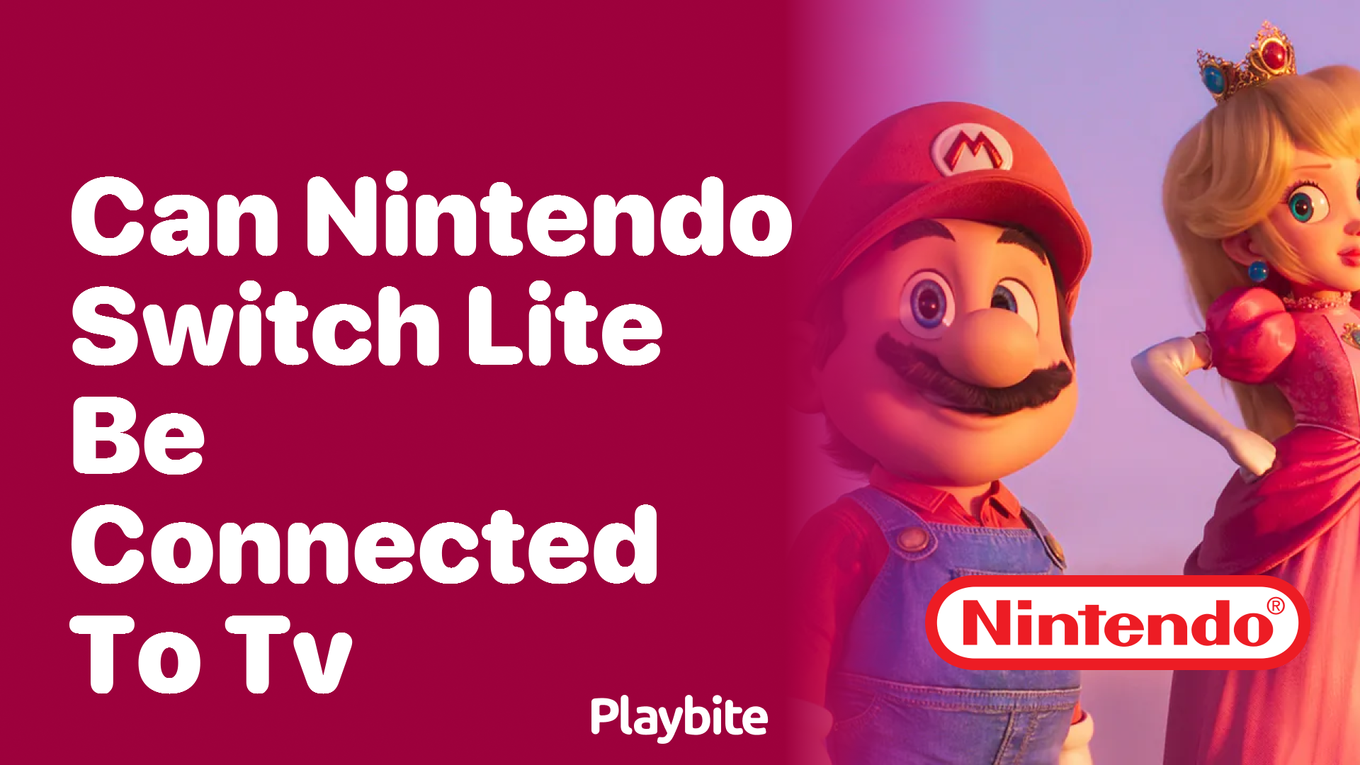 Nintendo switch lite tv deals hook up