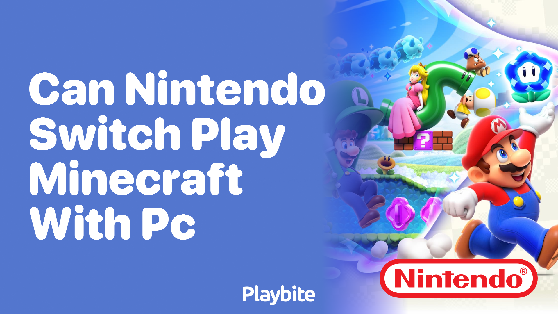 Can you play minecraft hot sale on nintendo switch with pc