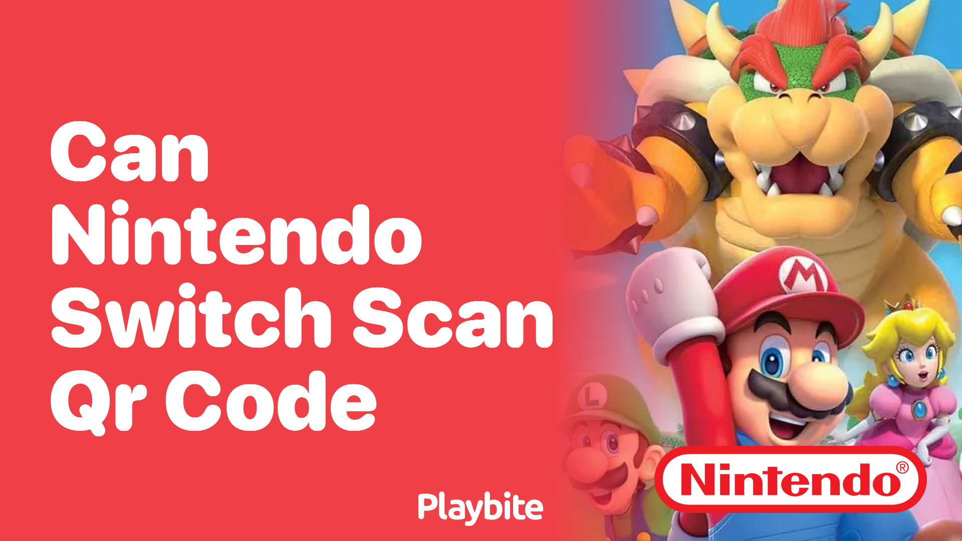 Can Nintendo Switch Scan QR Code?